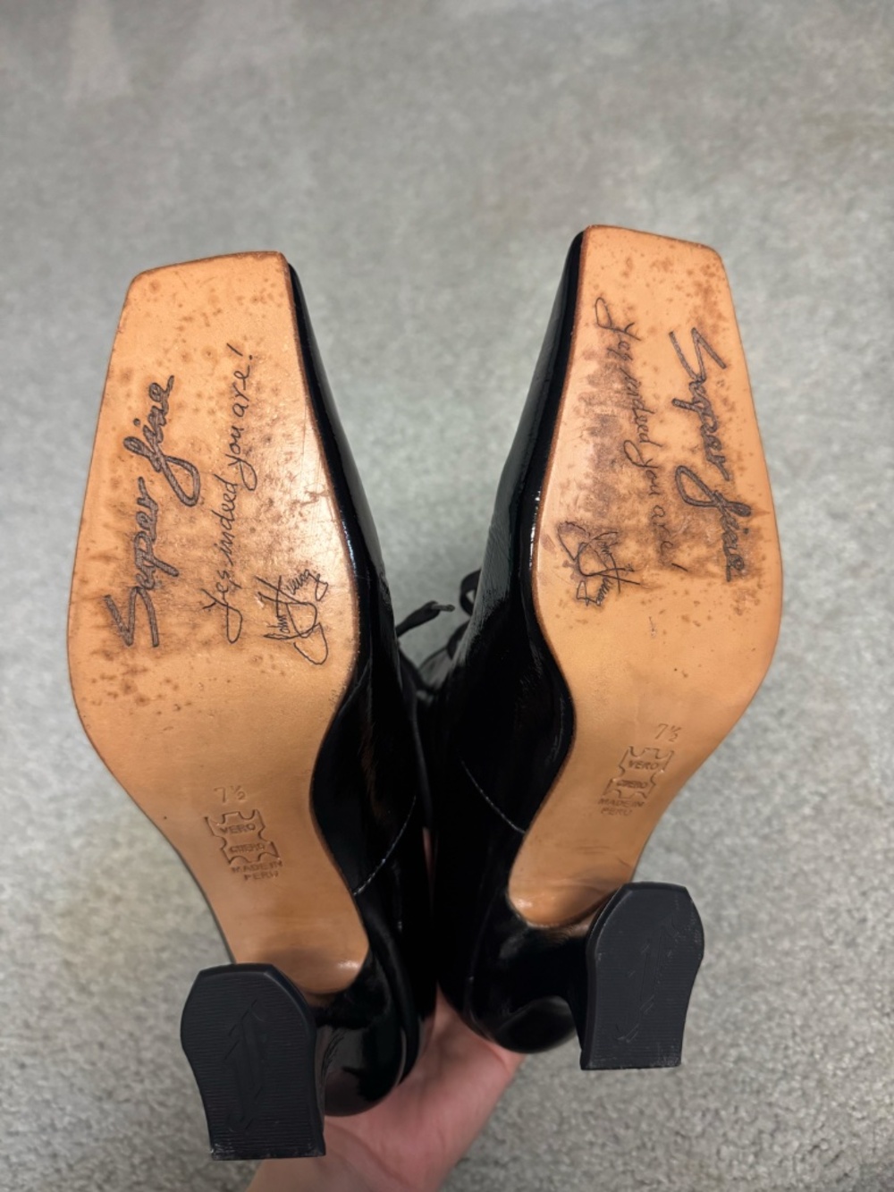 Super Fine Glory Laceup Ankle Boots - Picture 5 of 5